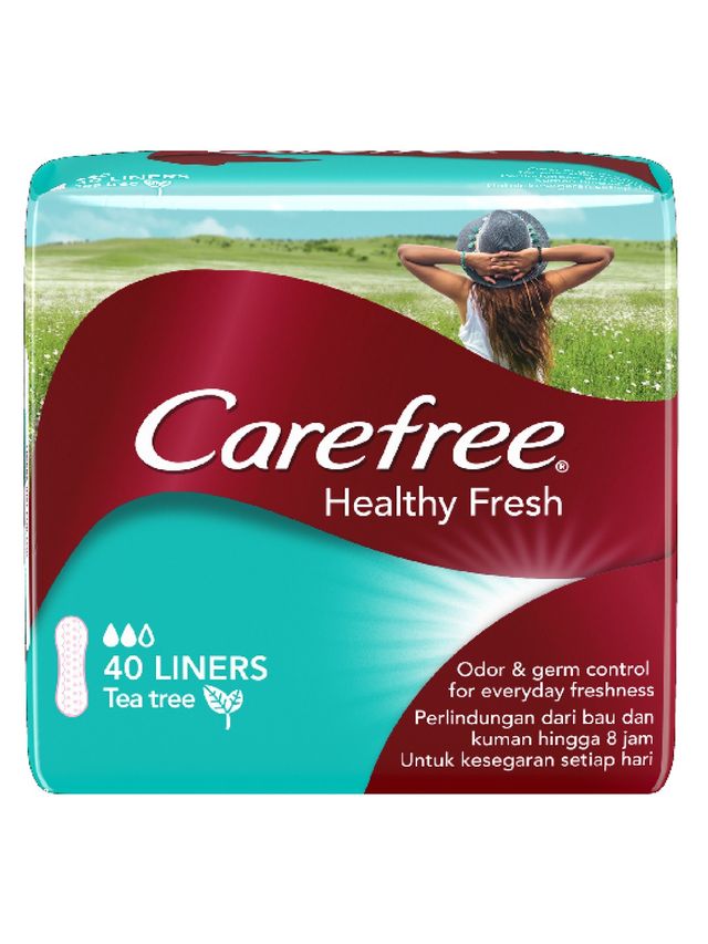 Carefree Healthy Fresh Panty Liners (40s) edamama